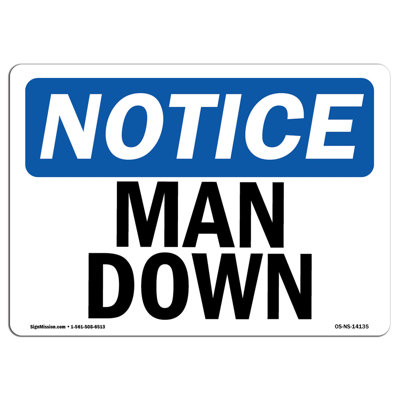Signe «Man Down»