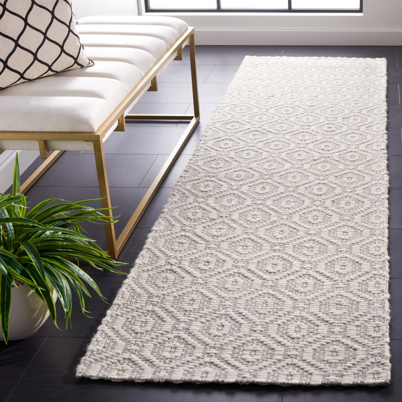 Brenlee Hand Woven Performance Geometric Rug, Runner 2'3" x 9'