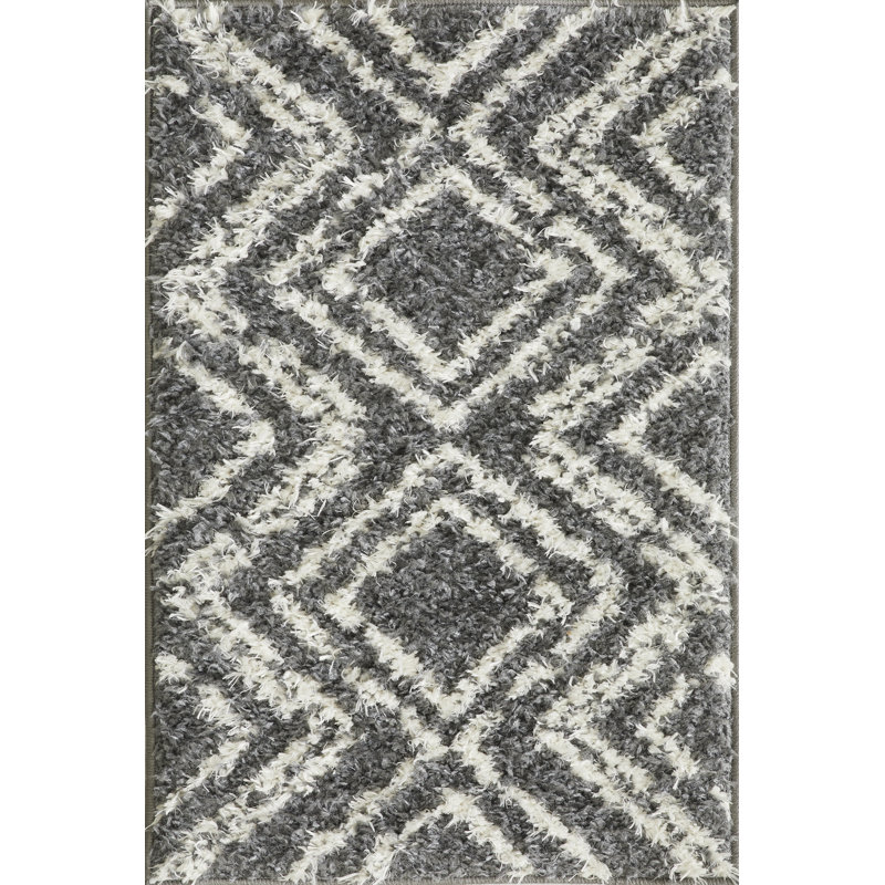 Hirotaka Performance Geometric Indoor Rug, Rectangle 2' x 3'