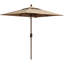 Parasol de marché carré 6 pi Nahlani-267458417