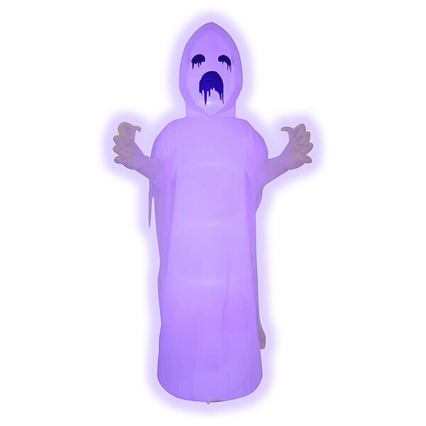 The Holiday Aisle® Scary Ghost Inflatable | Wayfair