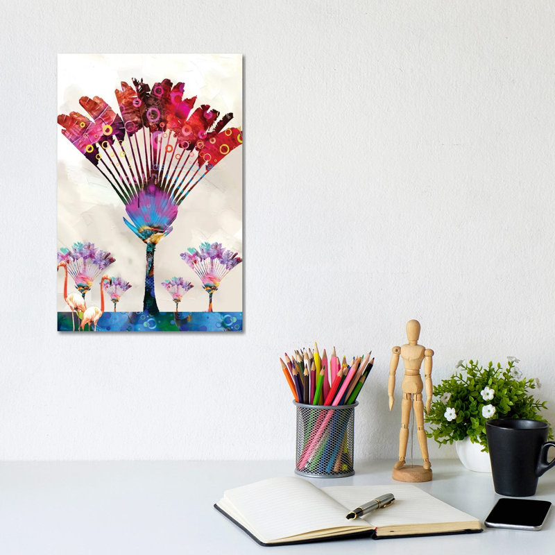 Travelers Palm Tree by David Loblaw - Wrapped Canvas Print, 20.32 cm H x 30.48 cm W