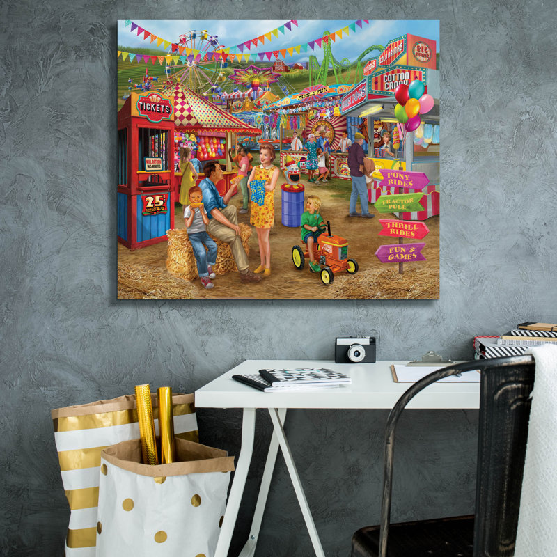 " Fairground Games " by Bigelow Illustrations