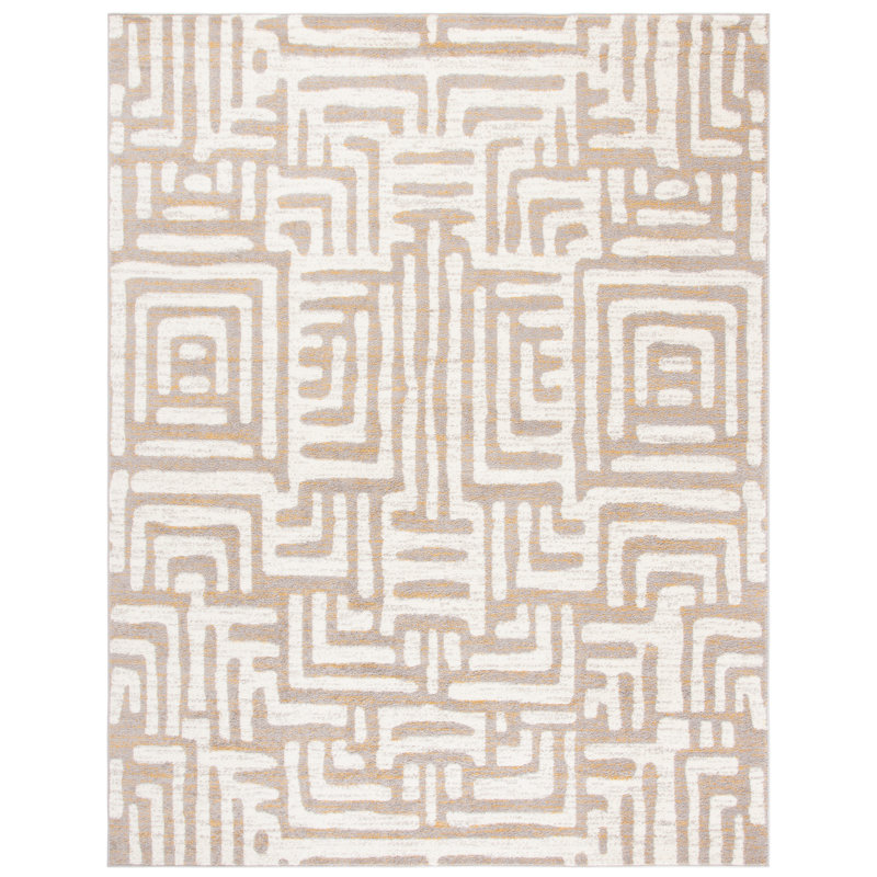 Ailssa Performance Geometric Rug, Rectangle 9' x 12'