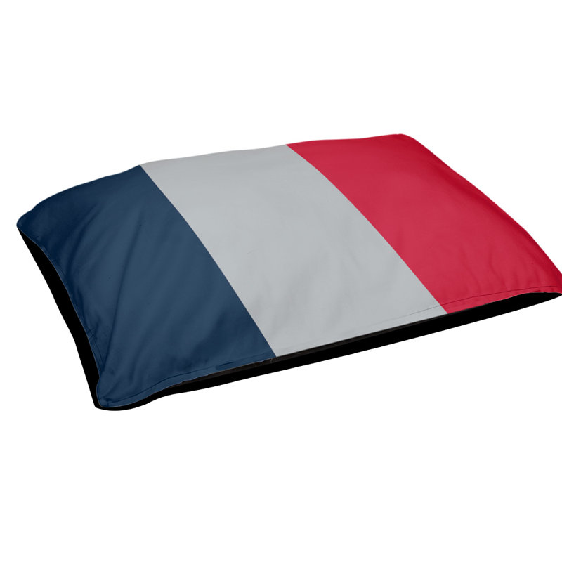Coussin New York Bronx, Grand (l 50 po x P 40 po x H 7 po), Argent