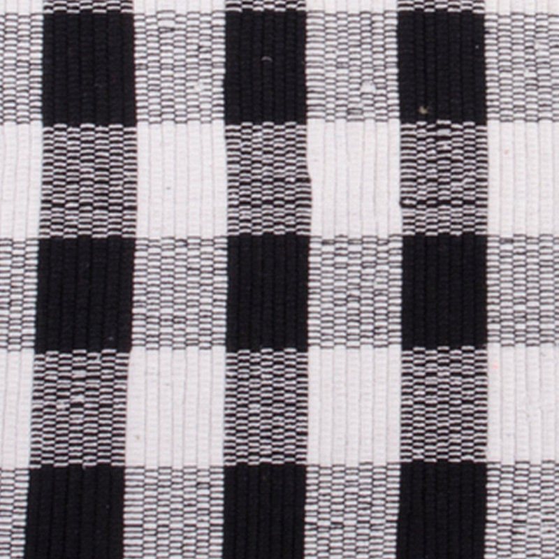 Tapis d'entrée 13 po x 13 po Kailianna, Noir
