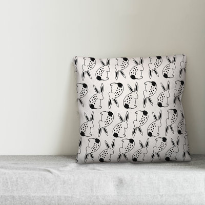 Bunny Bunny Square Pillow Cover