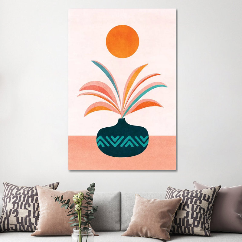 Sun Worship - Print on Canvas, Wrapped Canvas, 101.6 cm H x 66.04 cm W x 3.175 cm D