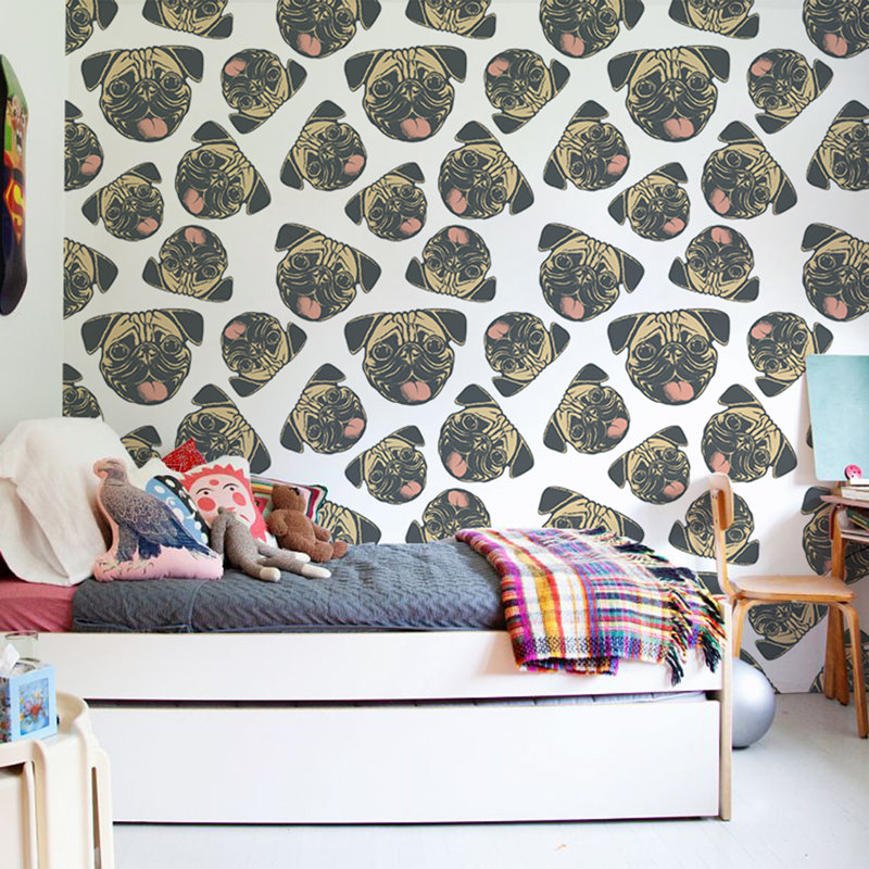 Flaherty 1.04m x 70cm Matte Wallpaper Roll, 360 x 250cm