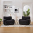 42.11" W Upholstered Minimalist Sponge Filling Accent Armchair (Set Of 2)