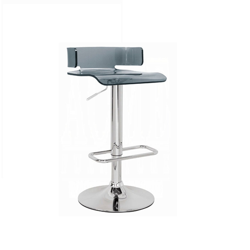 Cristol Adjustable Stool (1Pc),dining room chair,kitchen chair, Gray, Gray