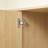 Elegant Vertical Stripe Sideboard with Curved Wave Design and Ample Storage-1113937806