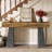 63-Inch Long Sofa Console Table