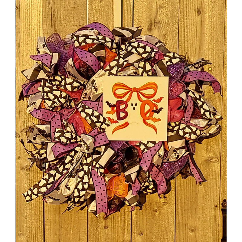 Couronne Boo Halloween