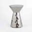 Silver Aluminium Lounge Side Table-1567085873