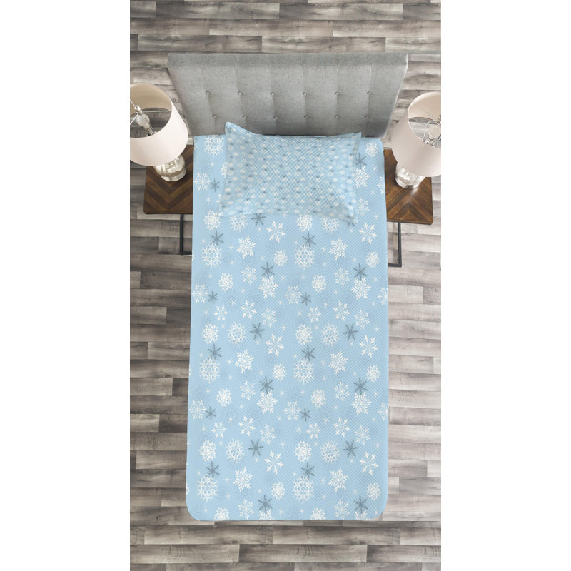 Traditional Polyester Coverlet, Twin Coverlet + 1 Sham