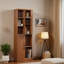 Armoire de rangement, finition brune