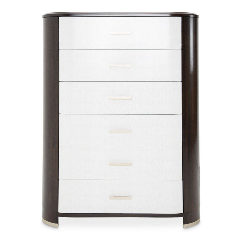 Paris Chic Tall 6-Drawer Accent Chest