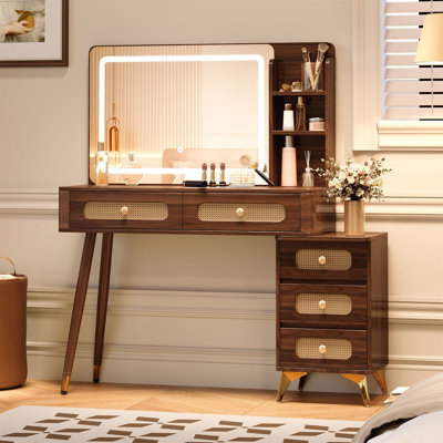 Coiffeuse 47 "avec miroir et lumières