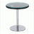 Softer Than Sisal Glass Top End Table