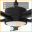 Ventilateur de plafond intelligent Apex avec télécommande, ensemble d'éclairage inclus, fonctionne avec l'assistant Google et Amazon Alexa, raccourci Siri.-2121194883-2110854771