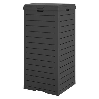 31 Gallon Outdoor Manual Lift Trash Concealer
