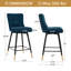 Tabouret de bar pivotant 26 po-2079662313