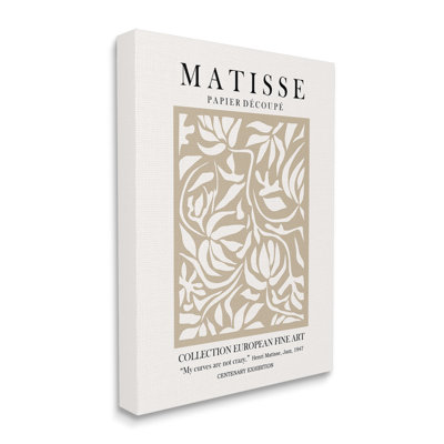 " Neutral Floral Foliage Pattern Historical Exhibition Text " by Ros Ruseva