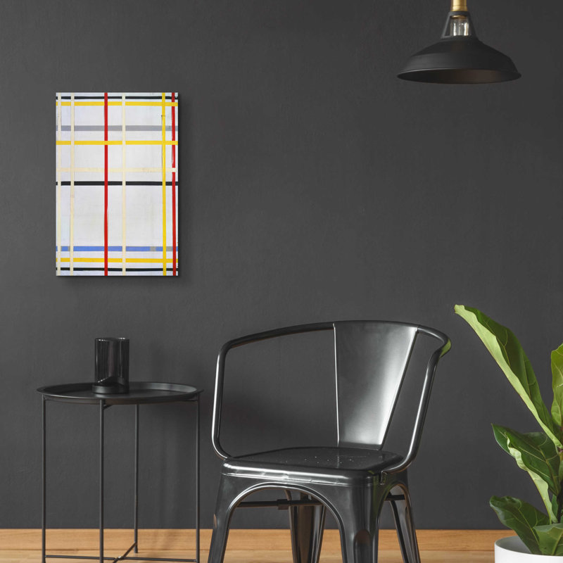 «New York City 2, 1941» par Piet Mondrian, H 24 po x l 16 po x P 0,2 po