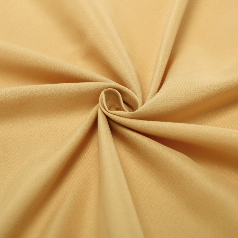 Ginger Yellow Microfiber Queen Kids Bed Sheet Set