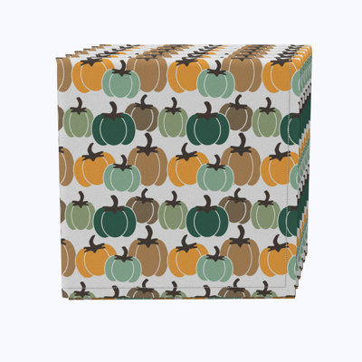 Cotton Abstract Square Napkin