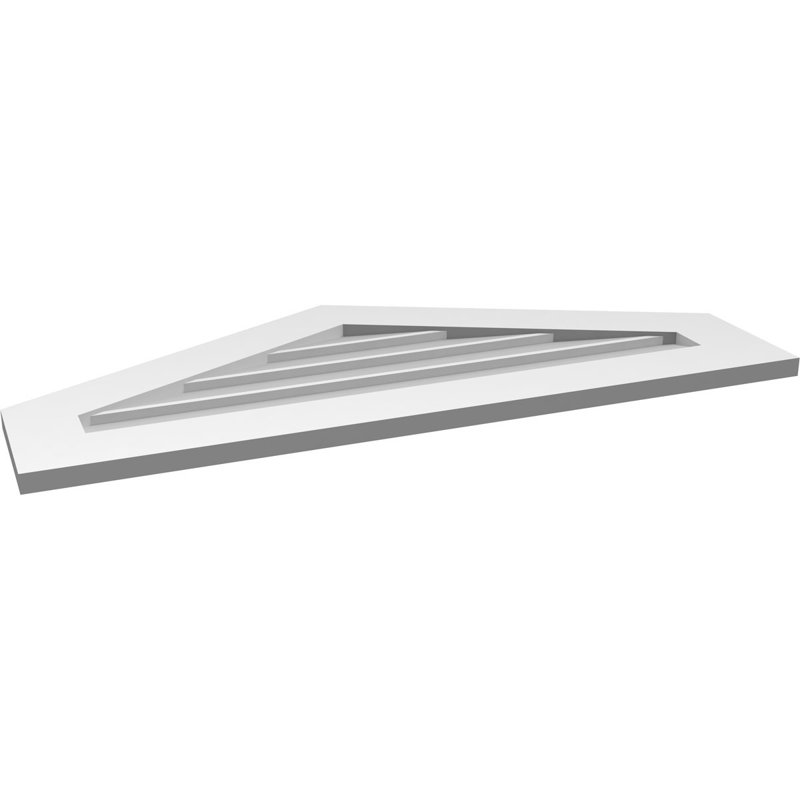 Ventilateur à pignon en uréthane non-fonctionnel Signature, H 18 po x l 40 po x P 1 po