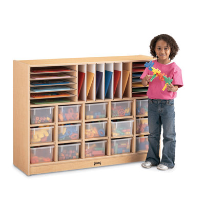 Sproutz Sectional Mobile 34 Compartment Cubby -  Jonti-Craft, 0416JCWW112