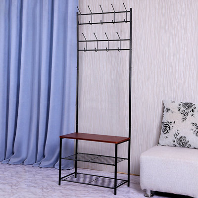 Iron Freestanding Coat Rack