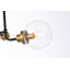 Luminaire suspendu géométrique spoutnik à 8 lumières Orla-1221564026-1221564031