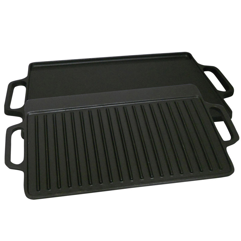 Gril / plaque chauffante réversible King Kooker, H 1,25 po x l 28 po x p 14 po
