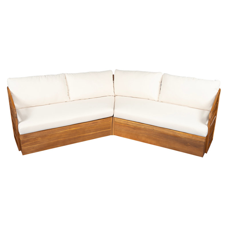 Ensemble de canapé de patio Royal V en acacia