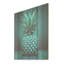 Illustration de fruit isométrique ananas - ananas, art sur bois de pin naturel-1131812446