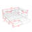Tou Wood Daybed with 2 Drawers and Shelves-1464820125-1464820115