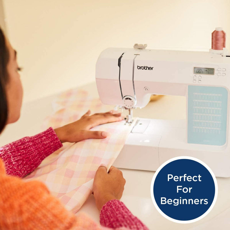 Brother CP60X White Computerized Sewing Machine with LCD Display