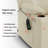 25.2" Seat Width Power Recliner Lift Chair with Vibration and Heat, Breathable Faux Leather-1236869328