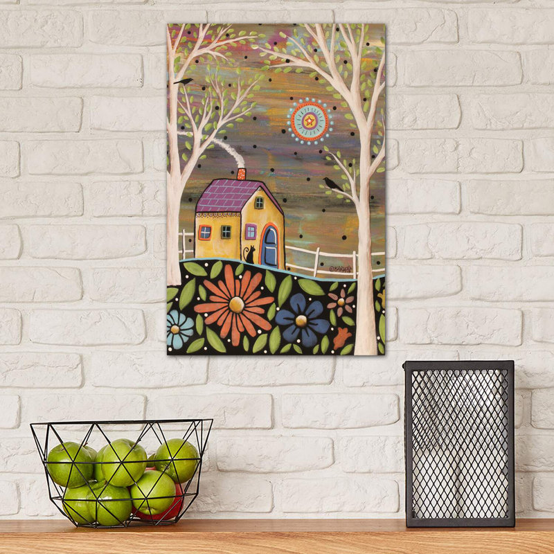 Spring Eve by Karla Gerard - Wrapped Canvas Painting, 30.48 cm H x 45.72 cm W