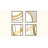 Modern Abstract Wall Decor on Metal
