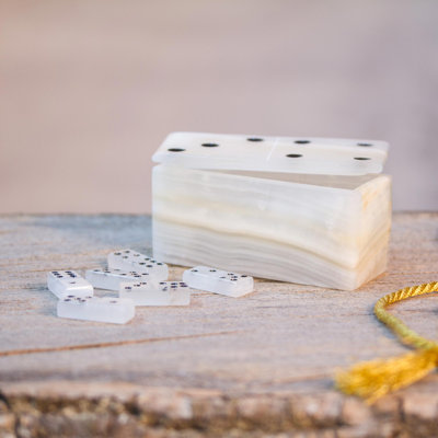 Rezan Mercer41 Wood Dominoes