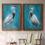 «Great Blue Heron I», ensemble de 2 peintures sur toile encadrées-950255324-950255323
