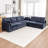 Miller 6 - Piece Upholstered L-shaped Modular Sectional Sofa-403788158