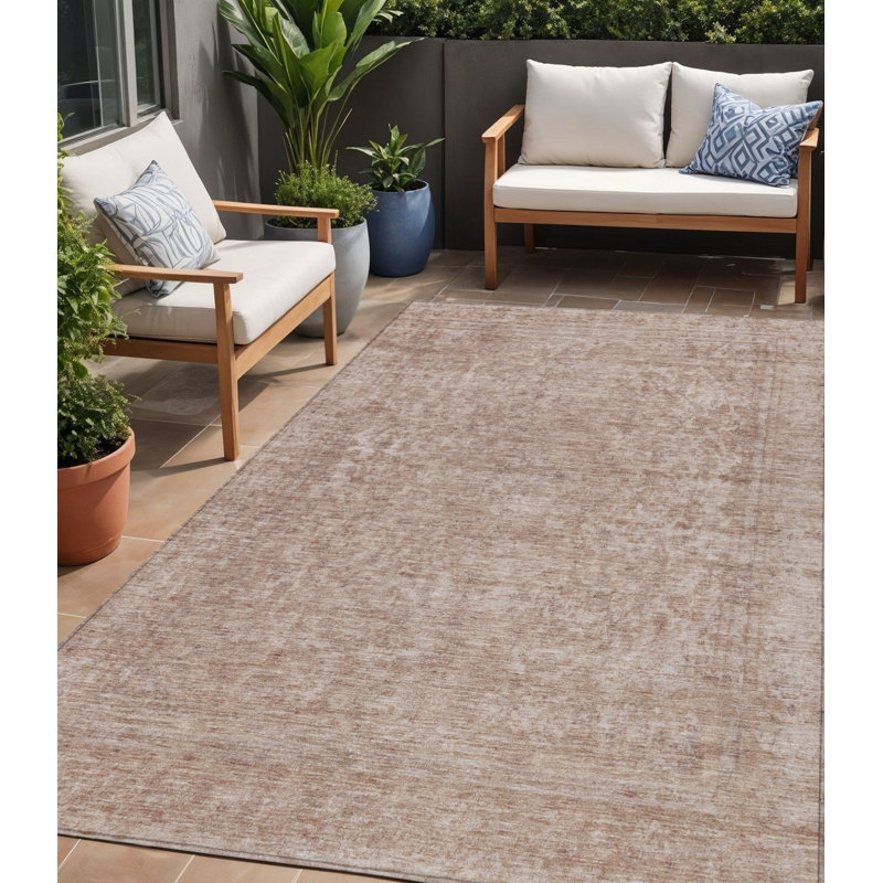 Tapis intérieur lavable abstrait 5 pi x 8 pi
