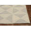 Tapis ivoire en laine touffeté à la main Padgett-756807988