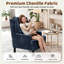 Fauteuil d'appoint à oreilles MidCentury-762390095