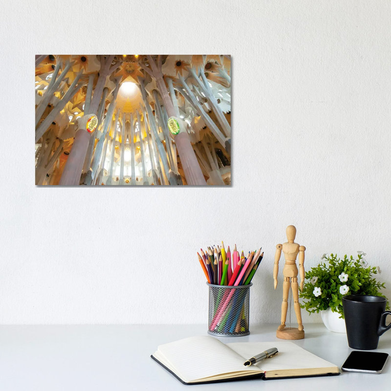 Cathedral 1 Piece Wall Art on Canvas, 20.32 cm H x 30.48 cm W, Wrapped Canvas